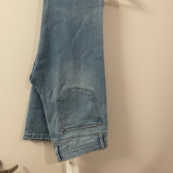 $246 Frame Women's Blue Denim Le High Flare Cebu Jeans Pants Size 27 NWT - Picture 4 of 6